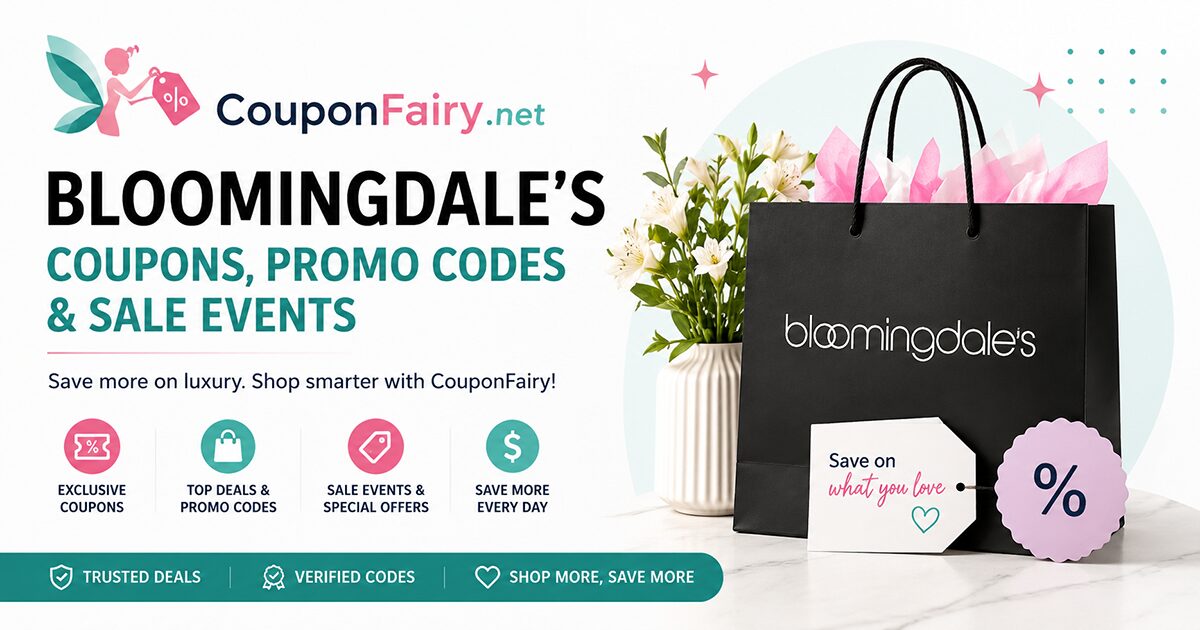 Bloomingdale’s Coupons, Promo Codes & Sale Events | CouponFairy