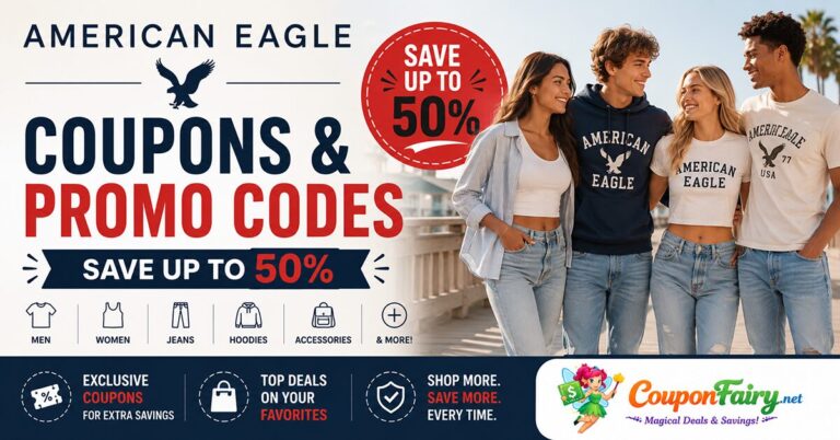 American Eagle Coupons & Promo Codes … to 50% | CouponFairy