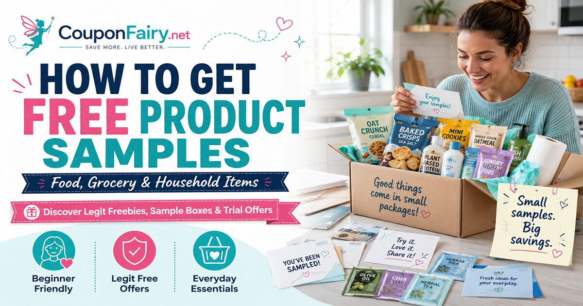How to Get Free Product Samples by Mail and In-Store