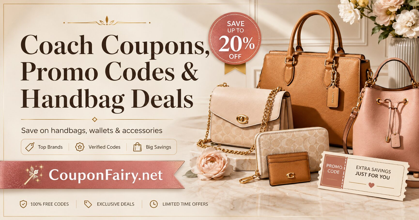 Coach Coupons, Promo Codes & Handbag Deals | CouponFairy